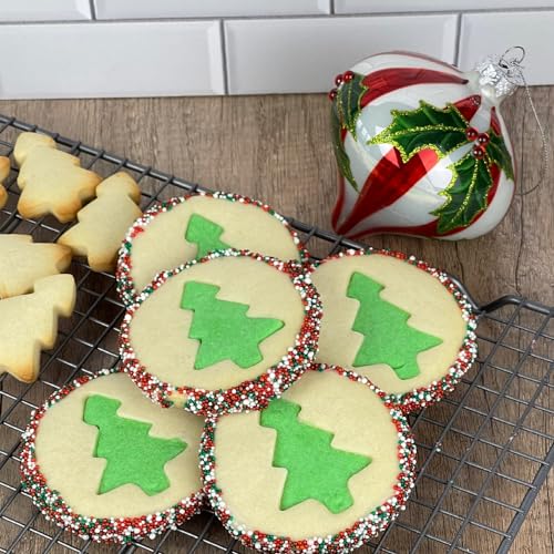 Baketivity Christmas Tree Cookies Kids Baking Kit