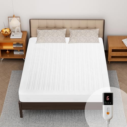 Heated Mattress Pad Twin XL - Electric Bed Warmer with Controller