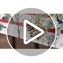 Home Bargains Plus Pine Berry Provence Christmas Rectangular Tablecloth 102x60 Inches Seasonal Holiday Decor
