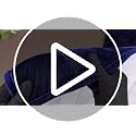 Foilswirl Navy Blue Velvet Quilted Christmas Tree Skirt 60 Inch