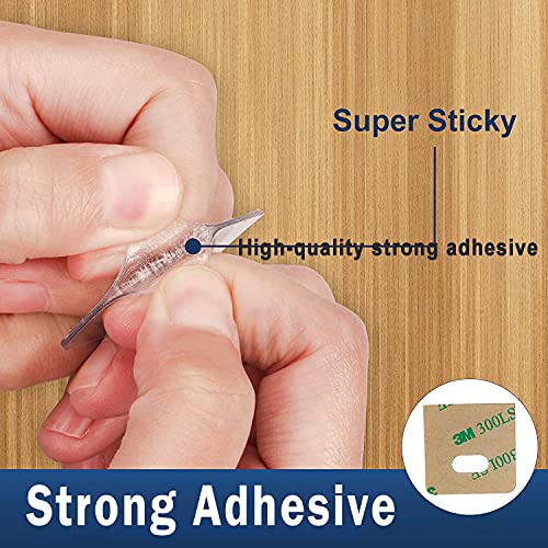 Clear Vertical Blind Repair Tabs (32 Pack) - Self-Adhesive Fixers