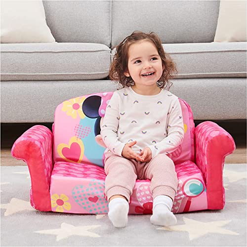 2-in-1 Toddler Foam Flip Open Sofa and Lounger for Kids