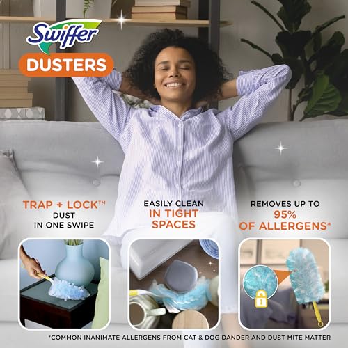 Multi-Surface Dust Trap & Lock Duster Refill Pads, 10 Count Pack