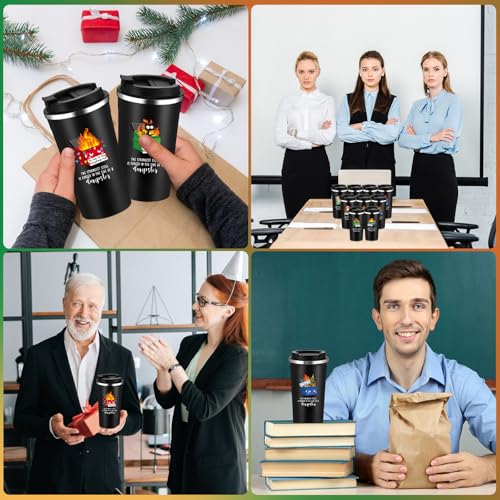 Xmas Skylety 10 Pcs Funny Dumpster Fire Response Tumblers 17oz for Office Gifts