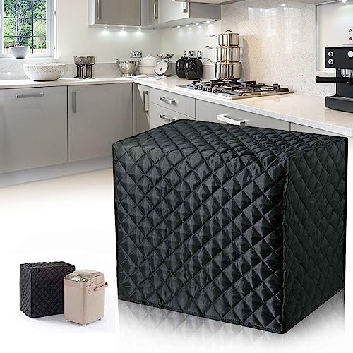 Quilted Bread Maker Dust Cover - 17x11x15 Inch Appliance Protector
