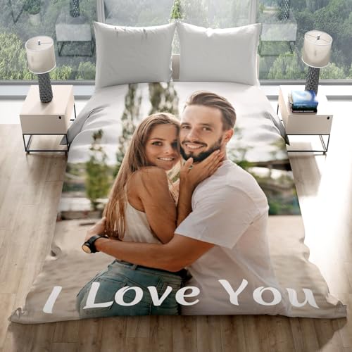 Custom Photo Blanket - Personalized Soft Polyester Throw Blanket
