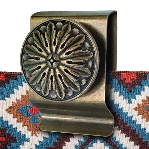 Extra Large Tapestry Clamps, 4-Piece Heavy Duty Quilt Hangers for Wall