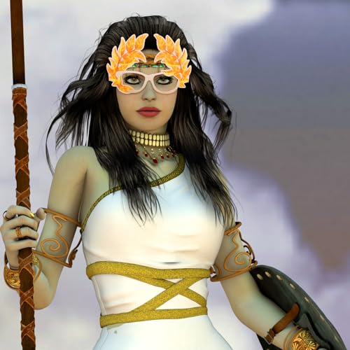 36 Pcs Greek Mythology Paper Glasses Party Photo Booth Props