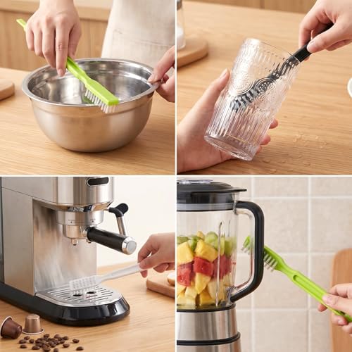 3-Piece Juicer and Blender Cleaning Brush Set for Narrow Crevices