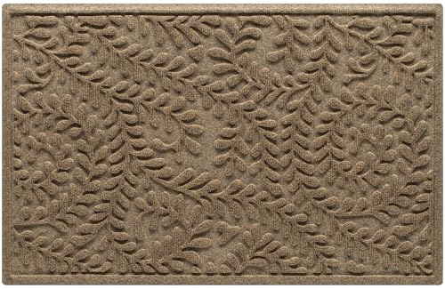 Heavy Duty Indoor Outdoor Door Mat, 23x36 Inch All-Weather Entrance Rug