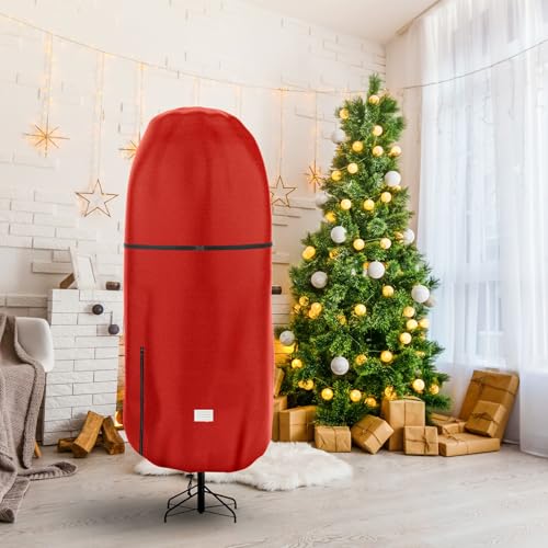 Upright Christmas Tree Storage Bag for 9 FT Artificial Trees Dustproof