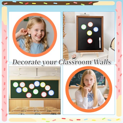 5 Pcs Unbreakable Plastic Mirrors for Kids, 4.8-Inch Round Safe Craft Mirrors