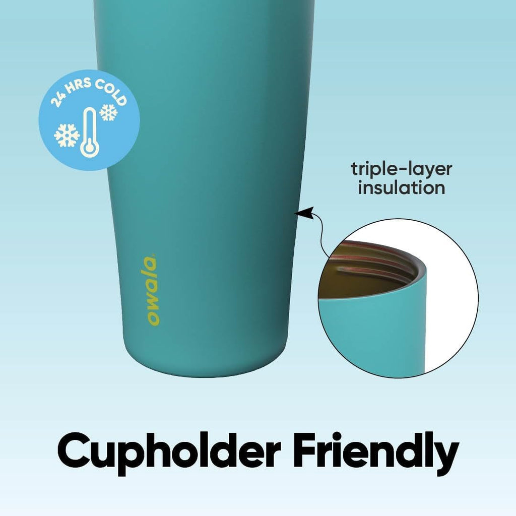 Owala FreeSip 30oz Insulated Stainless Steel Water Bottle - Two-Way Spout & Built-In Straw, BPA Free