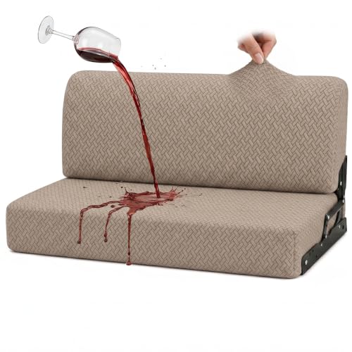 Waterproof RV Jackknife Sofa Cover Set - 2-Piece Slipcover