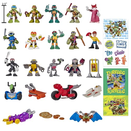 Teenage Mutant Ninja Turtles Holiday Countdown Calendar with Action Figures