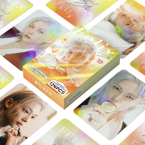 Stray Kids Photocard Set 124 Piece Collection with Stickers