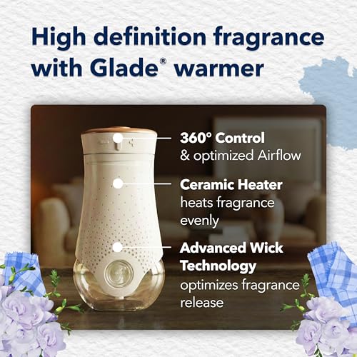 Glade PlugIns Scented Oil Air Freshener Refills Clean Linen 5 Count