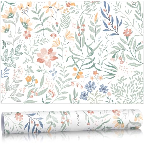 Floral Scented Drawer Liners 19.5 x 14 Inches - 10 Sheets Non-Adhesive Paper