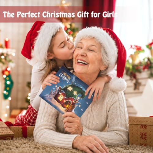 Christmas Advent Calendar DIY Bracelet Making Kit - 24 Day Countdown for Kids