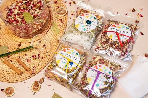 Simmering Potpourri Kit - 4 Pack Natural Stove Top Scent Blends