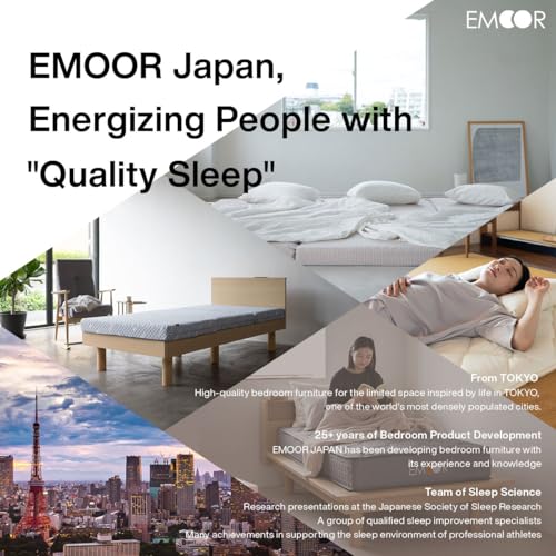 Fitted Sheet for Twin/Twin-Long Japanese Futon Mattress - 100% Cotton, Elastic Edge