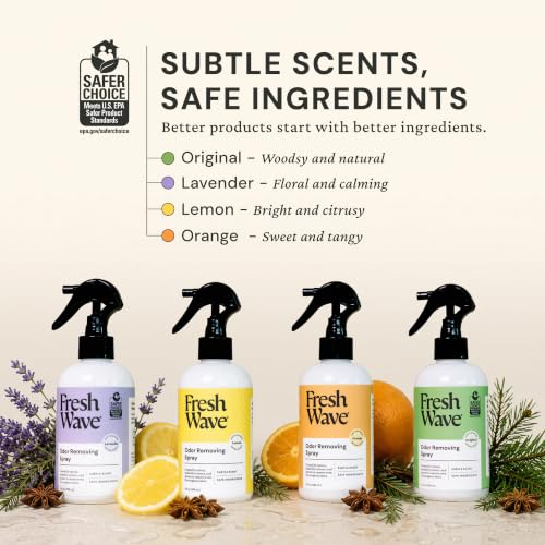 Fresh Wave Original Room & Fabric Air Freshener Spray 2-Pack, 8 oz each