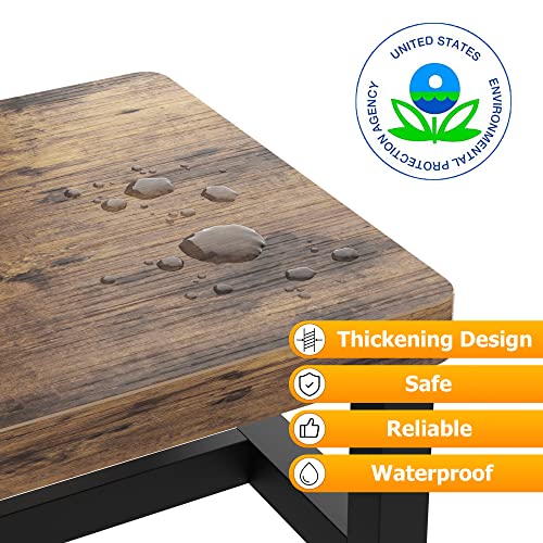 Heavy-Duty Wooden Step Stool - Non-Slip Bed Steps for High Beds (500 lbs)