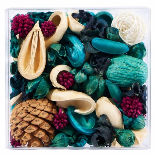Blue Coastal Potpourri with Ocean Scent - Natural Dried Botanical Bowl Filler
