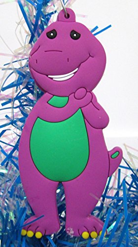 Coovo Barney Holiday Ornament Set - Unique Shatterproof Plastic Christmas Ornaments