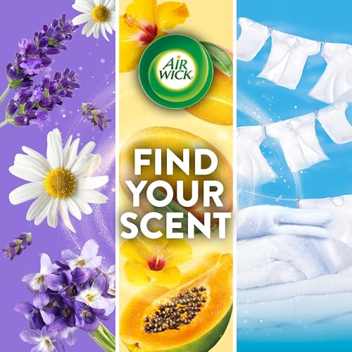 Plug-In Scented Oil Air Freshener Refills (4 Pack) - Honeysuckle & Raspberry