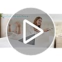 12-Inch Wedge Pillow for Sleeping - Memory Foam Triangular Support