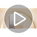 24-Inch Round Wall Mirror, Brushed Black Aluminum Frame Bathroom Vanity Mirror