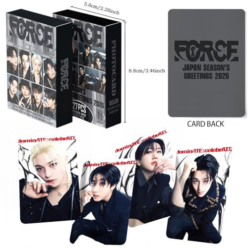 Kpop Idol Photocard Set 127 Piece Bundle with 55 Cards and 72 Stickers