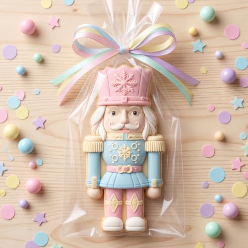 YANQINMS Christmas Snowflake Nutcracker Soldier Silicone Fondant Mold - Style I