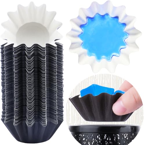 Reusable Wax Melt Warmer Liners, Leakproof Wax Trays for Electric Warmers (50pcs)
