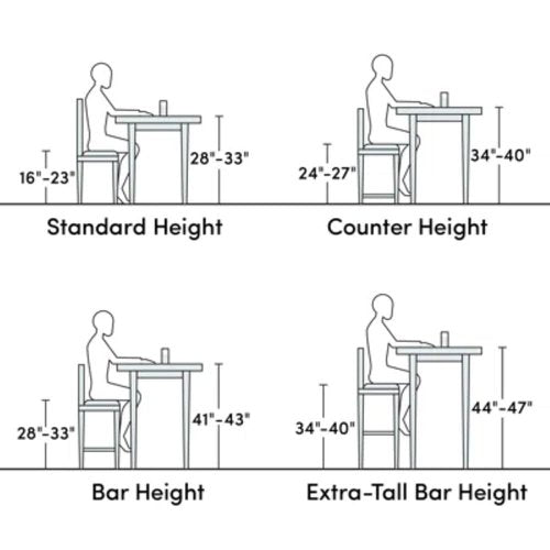Boraam Cordova Counter Height Backless Swivel Kitchen Bar Stool - White Finish
