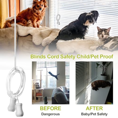 8-Pack Window Blind Cord Winders - Child Safety Cord Wrap for Blinds
