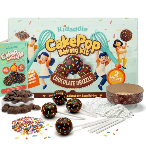 DIY Cake Pop Baking Kit for Kids with Decorating Supplies