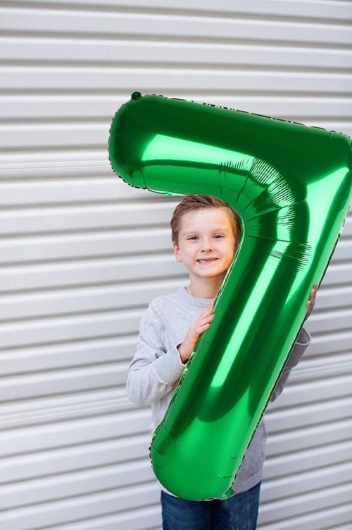 27-Inch Dark Green Number 40 Balloon by [Brand Name] - Perfect for Birthday, Graduation & Wedding Celebrations