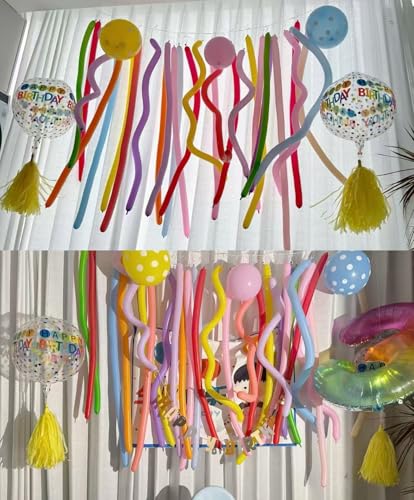 Clear 260 Long Balloons for Twisting, Modeling & Balloon Arches (100 Pcs)
