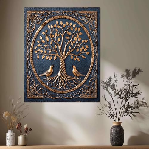 Premium Copper Wall Art Panel - Rustic & Modern Design