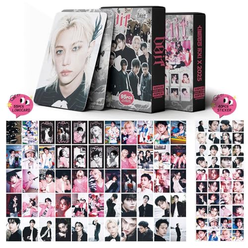 332-Piece Photocard and Sticker Set for Fans - 220 Lomo Cards & Stickers