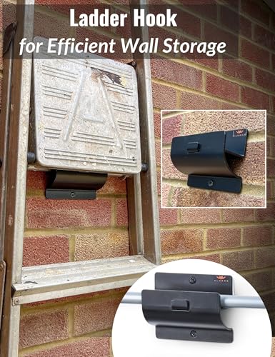 Heavy Duty Garage Wall Hook for Ladders and Utility Tools