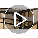 4-Piece Dining Table Set with Bench and Chairs, Oak Gray Small Space Table