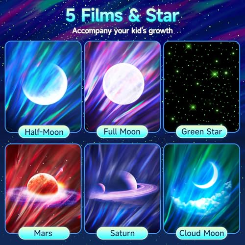 Galaxy Light Projector with Bluetooth Speaker & 15 Soothing Sleep Sounds