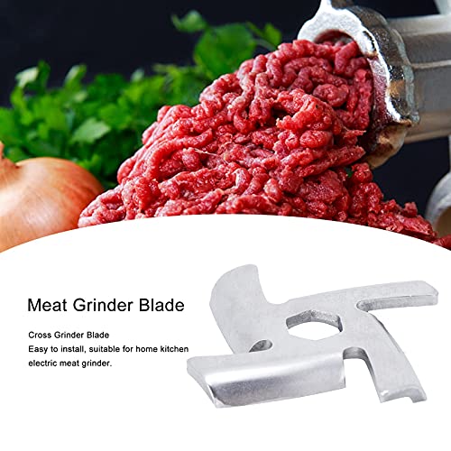 Size 5 Stainless Steel Meat Grinder Blade Replacement for Kitchen Mixers