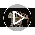 70th Birthday Decorations for Women Gold Tiara Sash and Number Candles