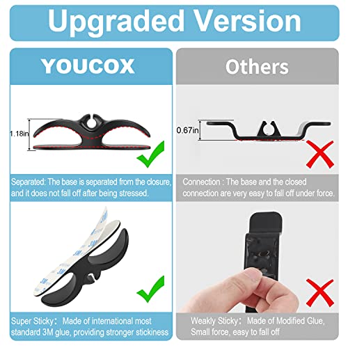 Kitchen Appliance Cord Organizer - Adhesive Silicone Cord Wrapper & Cable Keeper