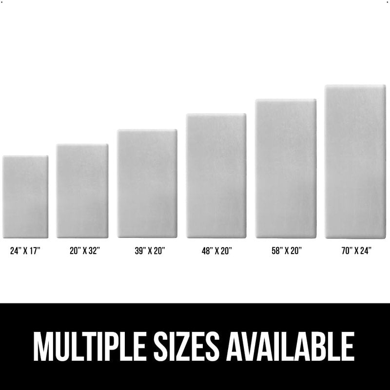 GORILLA GRIP Comfortable Cushioned Kitchen Mats for Floor, Waterproof and Stain Resistant Soft Top, 3/4 Inch Thick Ergonomic Standing Desk Anti Fatigue Mat, Foam Supports Feet, 20x32, Light Gray