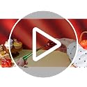 Hushee Disposable Christmas Silverware Set - 200 Pcs Red & Green Plastic Utensils with Napkins